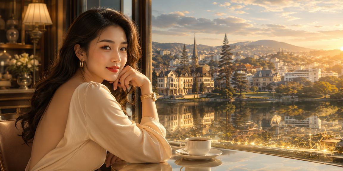 Người dùng Đà Lạt thưởng thức cà phê và theo dõi casino trực tuyến
